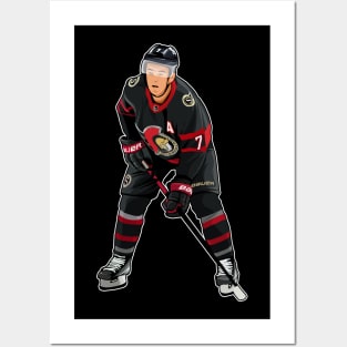 Brady Tkachuk #7 Skates Posters and Art